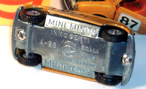 AESSEMODELS.IT - MEBETOYS A-31 MINI COOPER RALLYE DI MONTECARLO